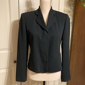 Garfield & Marks black blazer suit jacket size 2
